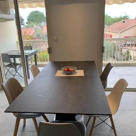 Апартаменты Petit Paradis A Au Calme 2 Chs Clim Parking *